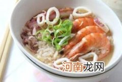 儿童菜谱海鲜类：海鲜豆浆粥