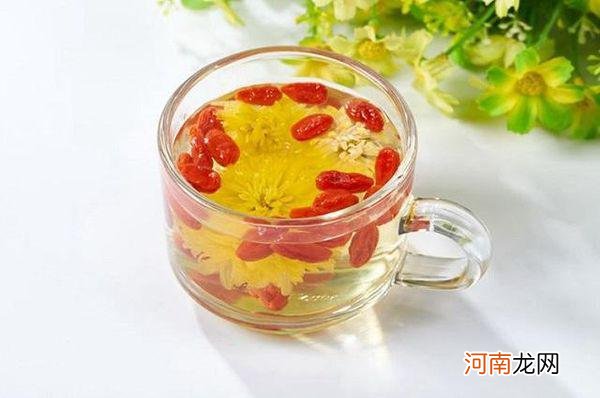菊花与枸杞泡水长期喝