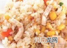 儿童食谱营养花样饭：肉丝蛋炒饭