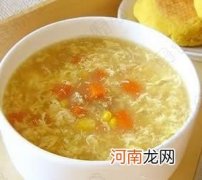 月子护理催乳食谱之鸡蛋黄花汤