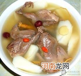 1—2岁宝宝食谱：鹌鹑炖枸杞