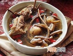 孕妇安胎食谱：茶树菇老鸭汤