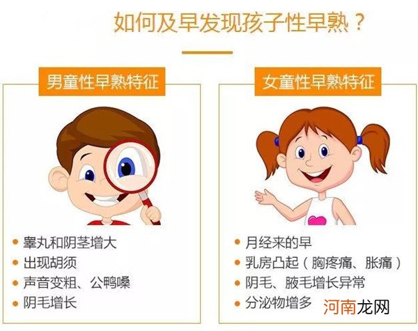 孩子性早熟的动作表现 男孩女孩各不同