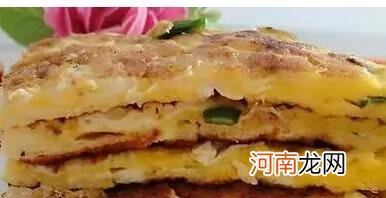 儿童食谱饼类：香滑蛋饼