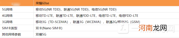 荣耀60SE支持双卡双待吗-荣耀60支持5G吗优质