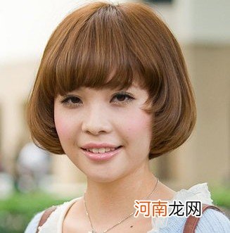 2014最新韩式短发烫发发型 人气学生头短发图片个性十足