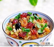 儿童食谱营养花样饭：香菇海米酱油糯米饭