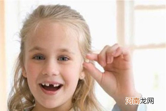 一张儿童换牙顺序图 让你明了孩子的换牙全过程