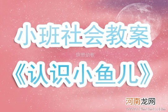 小班社会活动认识小鱼儿教案反思