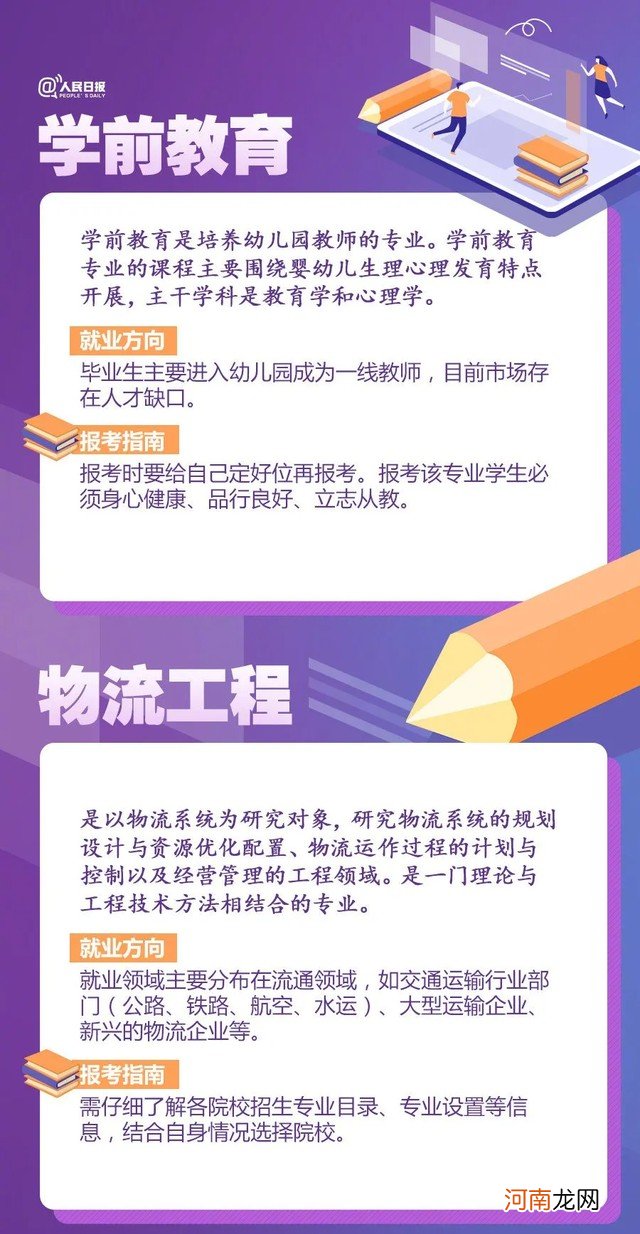 就业方向和报考指南来了 大学专业及就业方向汇总