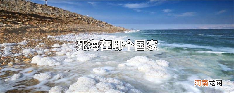 死海在哪个国家