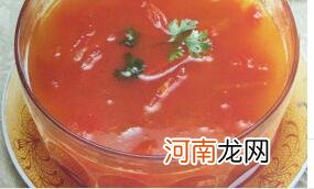 儿童菜谱汤类：番茄汤