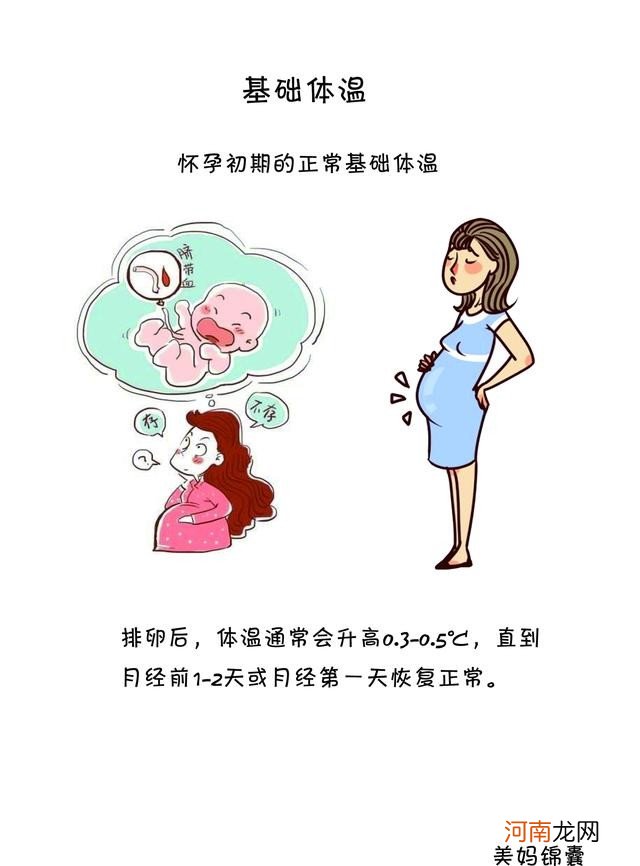 准妈妈的基础体温 基础体温 怀孕的变化