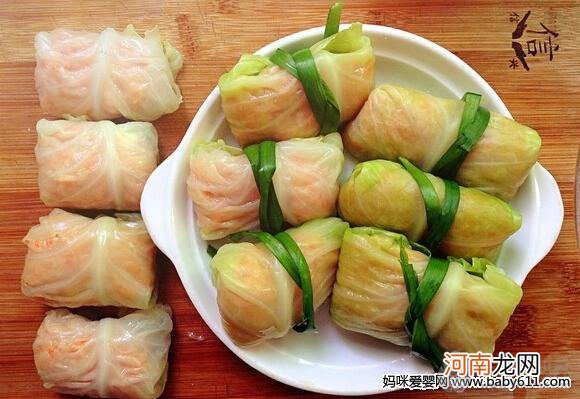 1—2岁宝宝食谱：蔬菜肉卷