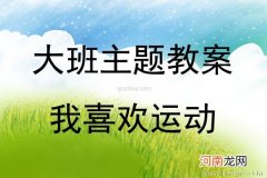 中班健康活动班级运动会教案反思