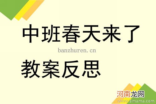 中班主题活动花教案反思