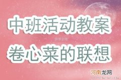 中班美术活动卷心菜的联想教案反思