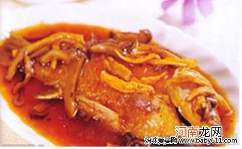 孕妇安胎食谱：参芪烧鲫鱼