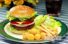 孕妇补钙食谱：鸡柳奶酪汉堡