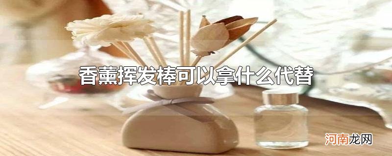 香薰挥发棒可以拿什么代替