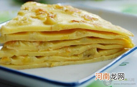 1岁半宝宝食谱：蛋奶摊饼