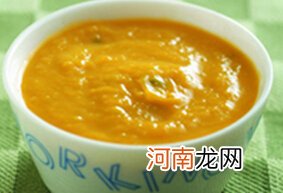 0—1岁宝宝食谱：鱼泥胡萝卜泥米粉