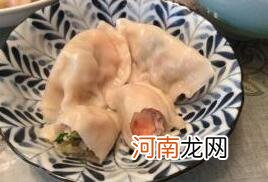 儿童饺子类食谱：虾仁荠菜肉饺