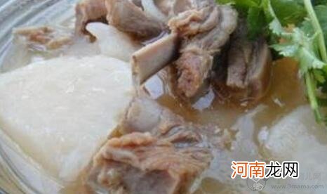 煲汤食谱：萝卜海带羊排汤