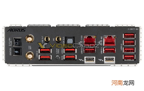 技嘉AORUS Z690主板曝光：20+1+2 相供电，双 PCIe 5.0 插槽优质