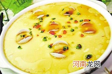 婴儿食谱大全：海味鲜蛋羹