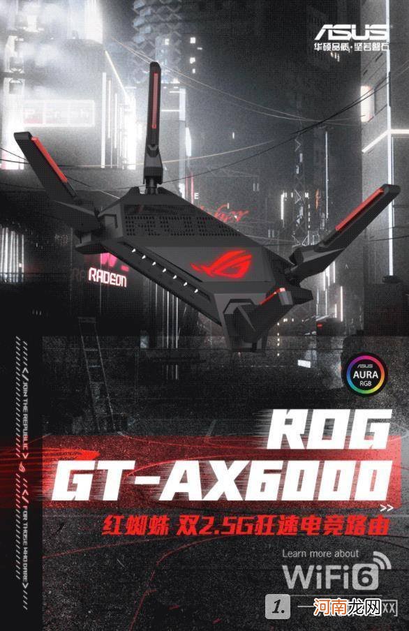 ROGGT AX6000路由器性能配置 ROGGT AX6000路由器评测优质