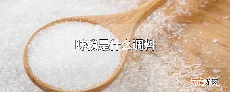 味粉是什么调料