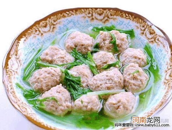 儿童营养食谱：水晶肉丸