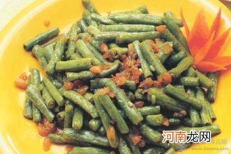 金钩嫩豇豆怀孕280天孕妇饮食第185