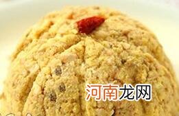 儿童营养食谱：口蘑蛋黄泥