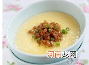 0—1岁宝宝食谱：肉蛋羹