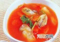 煲汤食谱：番茄牡蛎汤