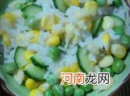 儿童食谱营养花样饭：三色米饭