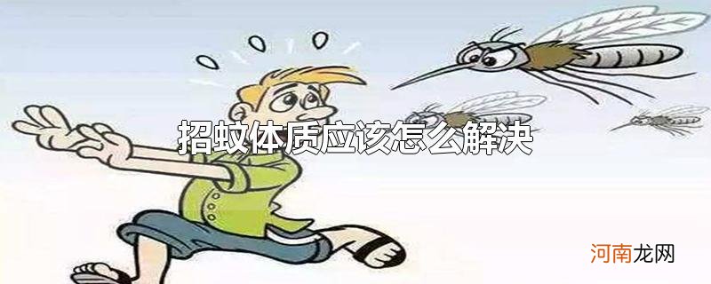 招蚊体质应该怎么解决