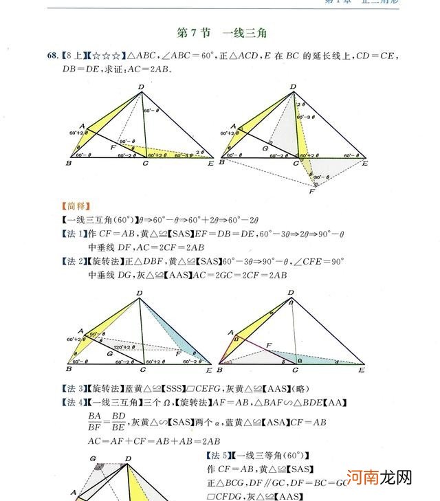 有关等边三角形的特殊研究 等边三角形又叫什么