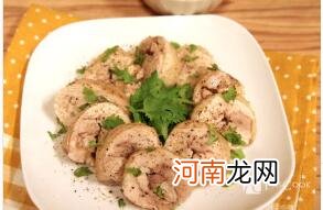 儿童菜谱鸡类：椒盐鸡腿卷