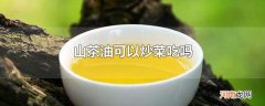 山茶油可以炒菜吃吗