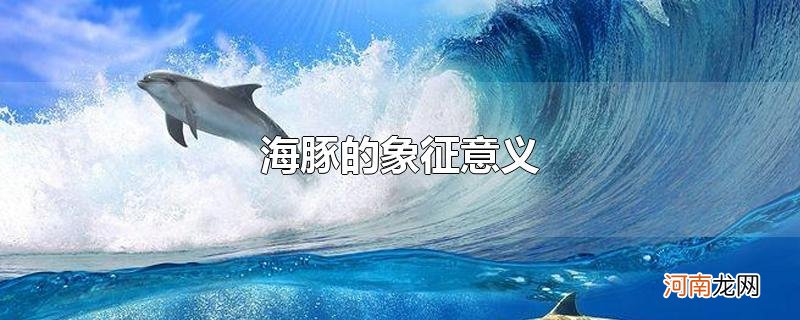 海豚的象征意义