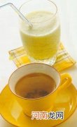 香蕉蔬果汁&amp;决明子绿茶－怀孕２８０天孕妇饮食第133
