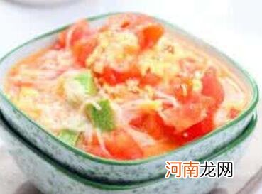 0—1岁宝宝食谱：番茄鸡蛋菜汤面