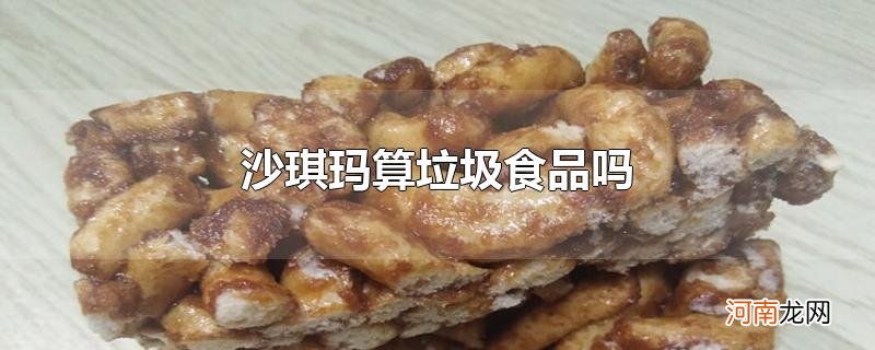 沙琪玛算垃圾食品吗