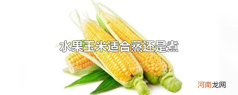 水果玉米适合蒸还是煮