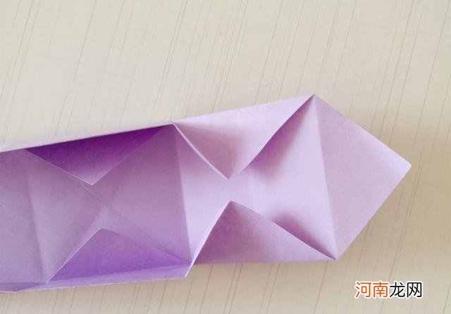 纸盒子的折法过程(一张纸折几下两分钟做一个小盒子）