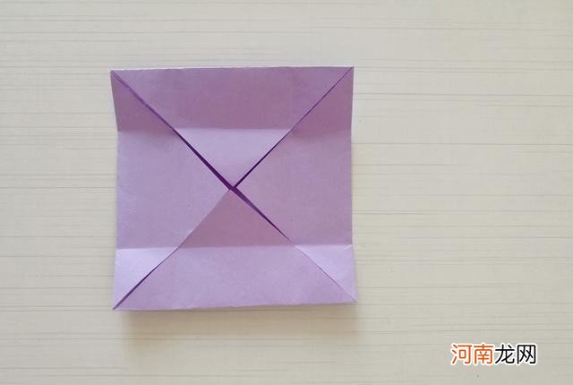 纸盒子的折法过程(一张纸折几下两分钟做一个小盒子）
