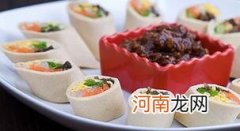 儿童食谱卷类：干豆腐蔬菜卷